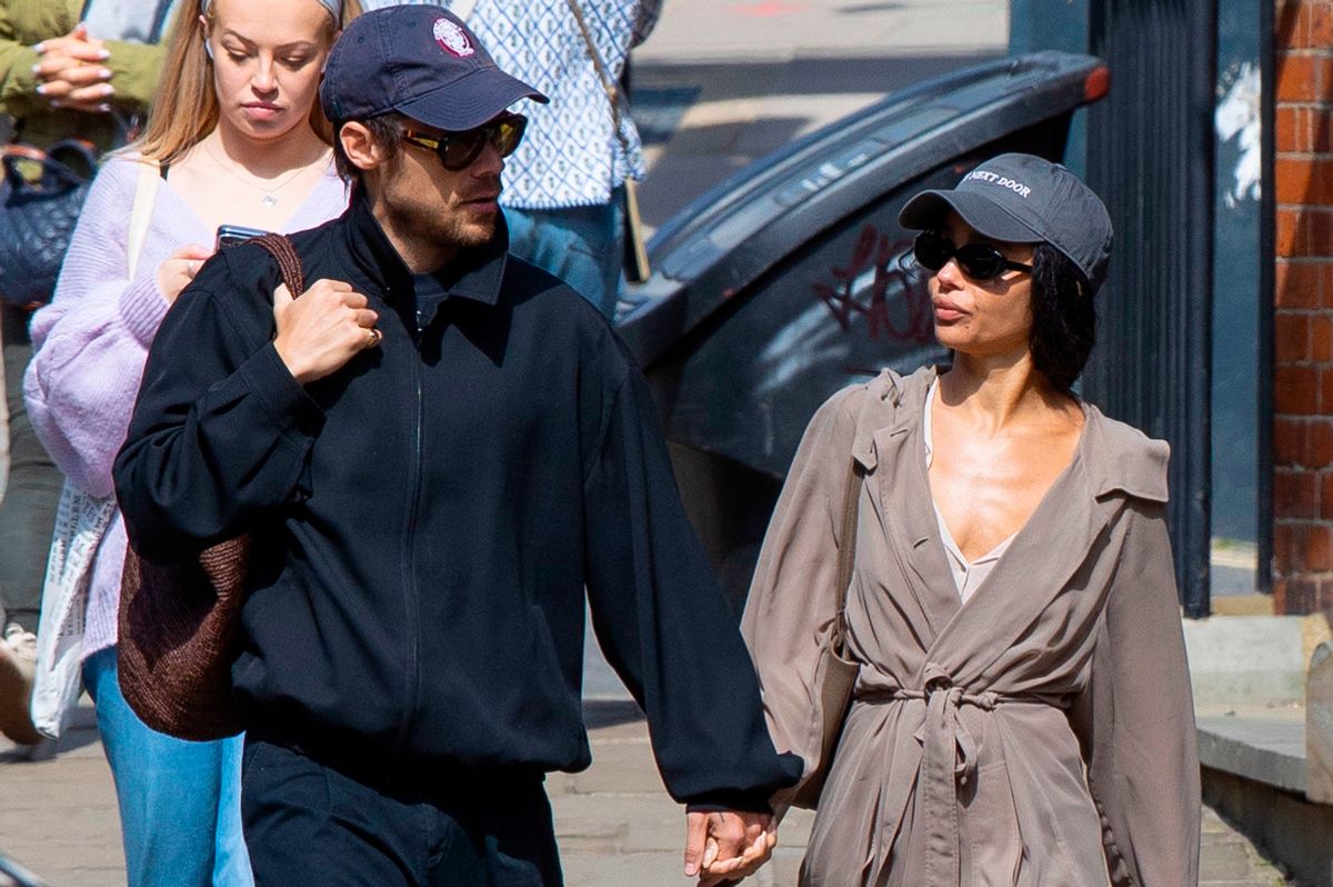 Harry Styles and Zoe Kravitz