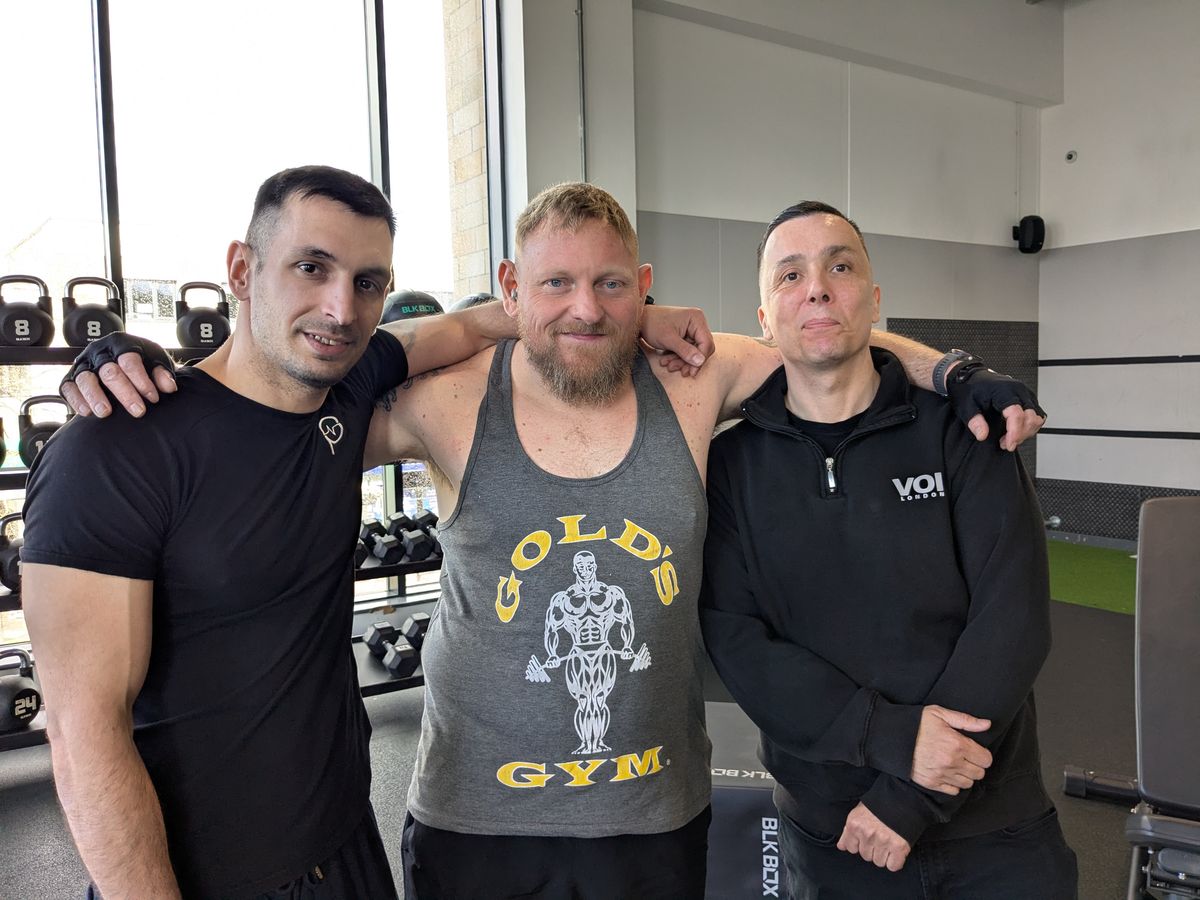 Mark King after weight loss