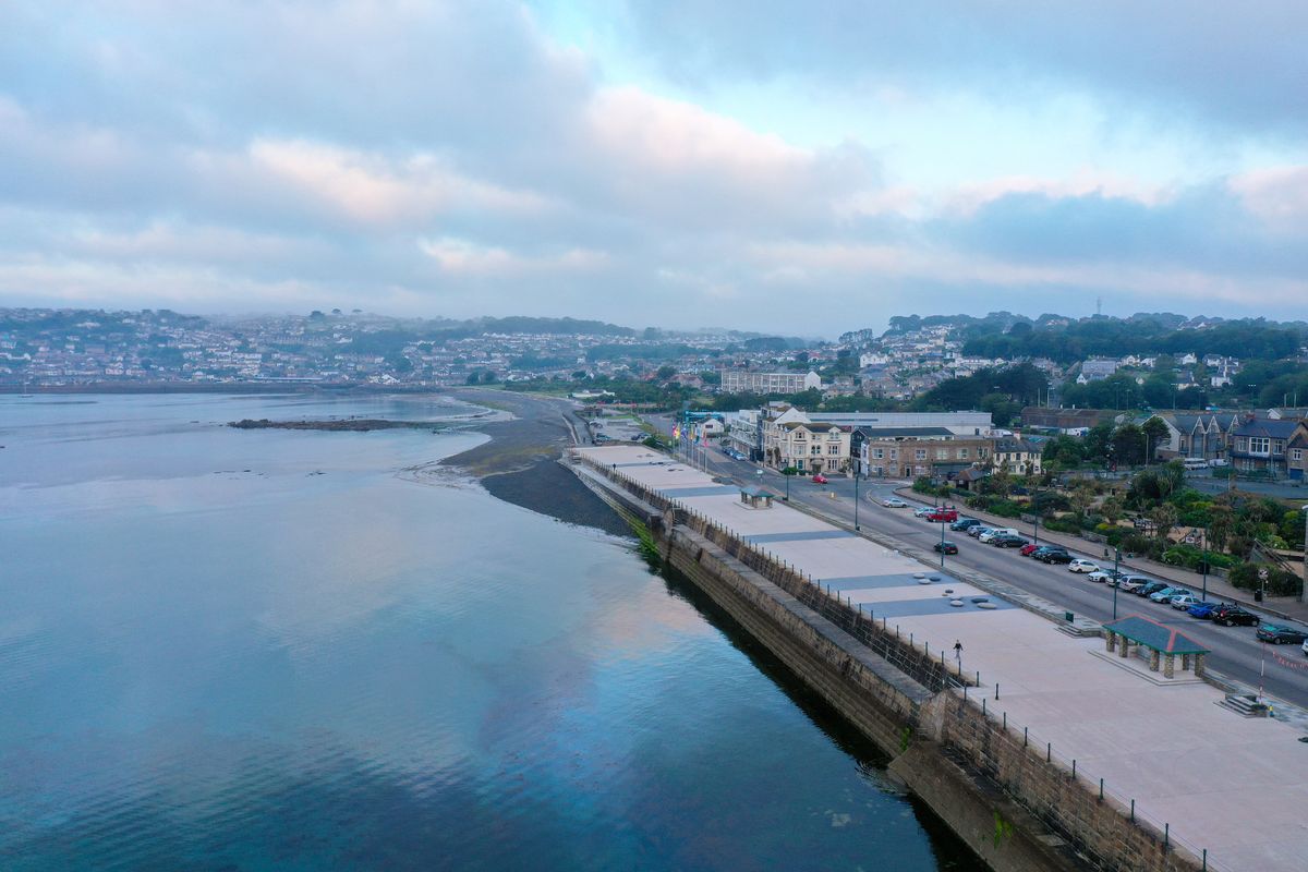 The Penzance Prom which was redesigned by Truro-based landscape architects and designers Mei Loci 