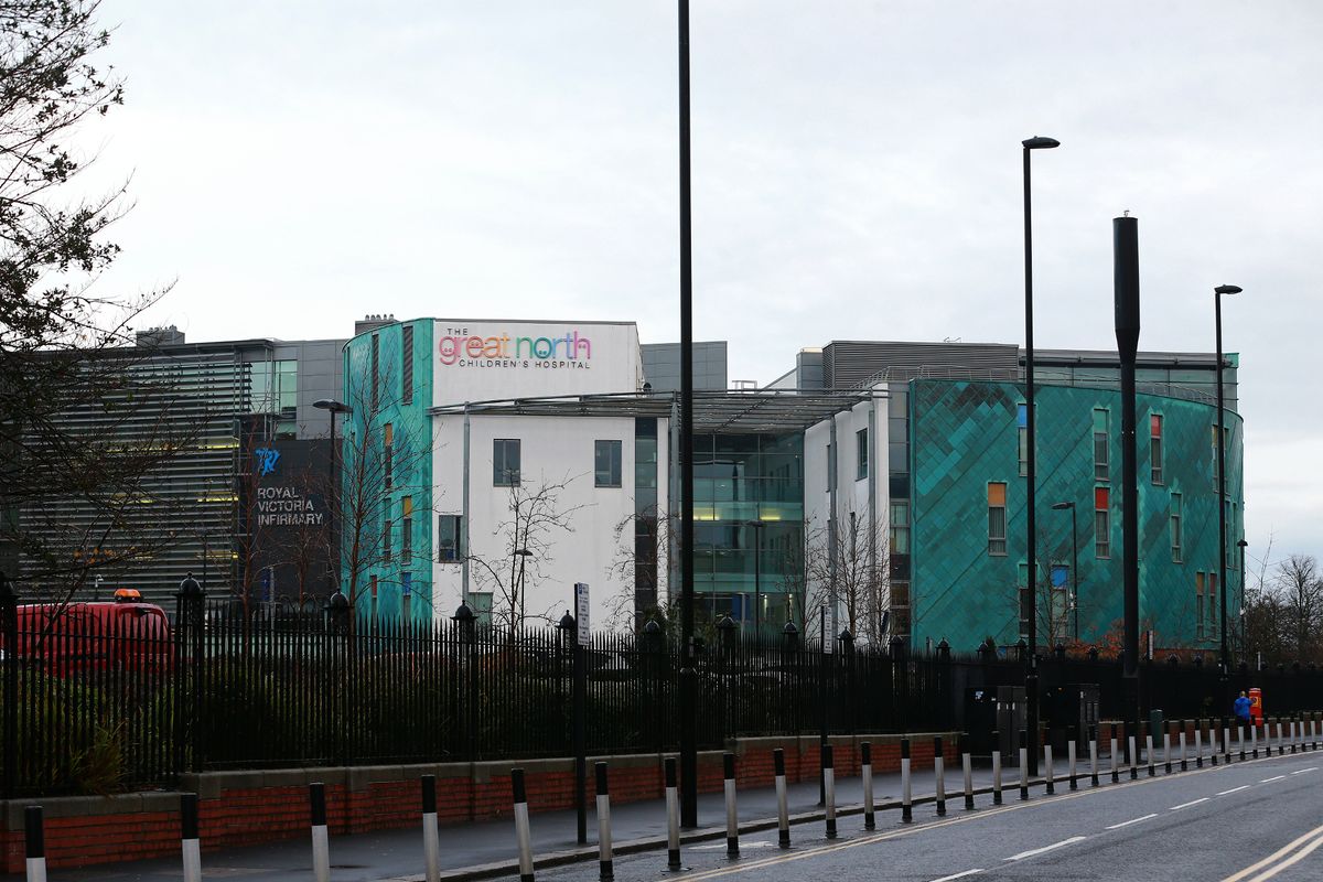 The Royal Victoria Infirmary hospital in Newcastle upon Tyne.