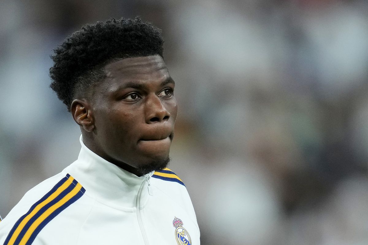 Aurelien Tchouameni ahead of Real Madrid vs Bayern Munich