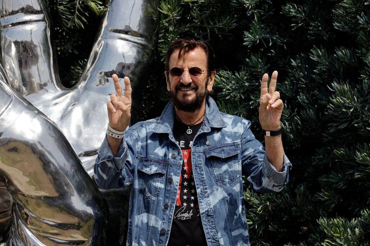 Sir Ringo shared an exclusive message to the people of Liverpool