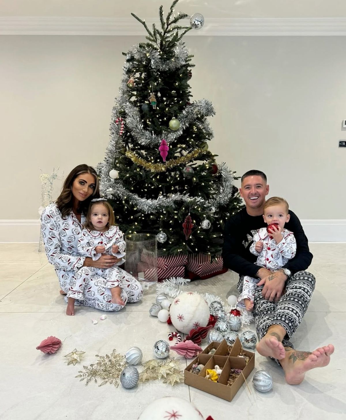 The Only Way Is Essex star Amy Childs, who welcomed twins Billy and Amelia last year, has four children including two from previous partners and two with her fiance Billy Delbosq