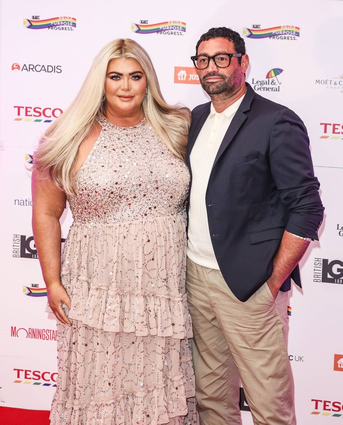 Gemma Collins and Rami Hawash