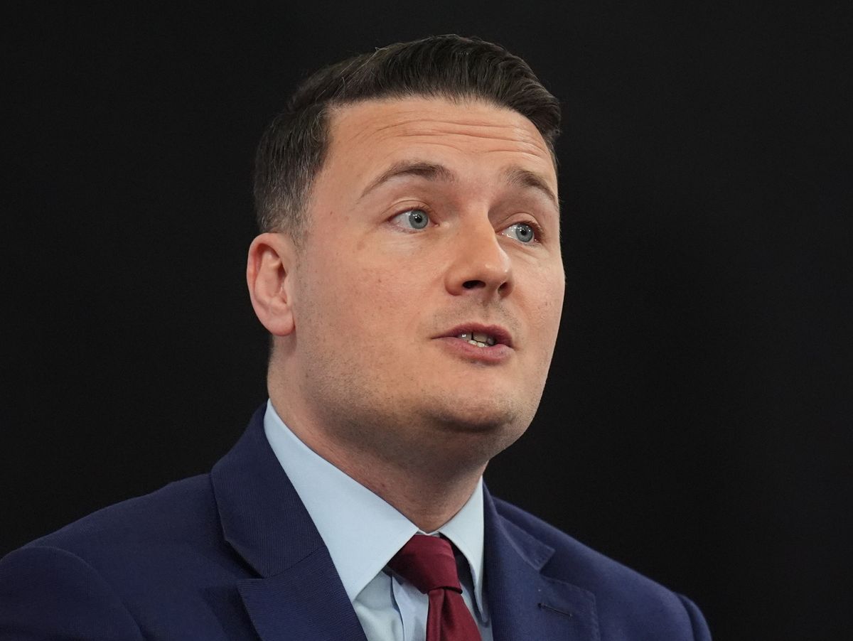 Health Secretary Wes Streeting