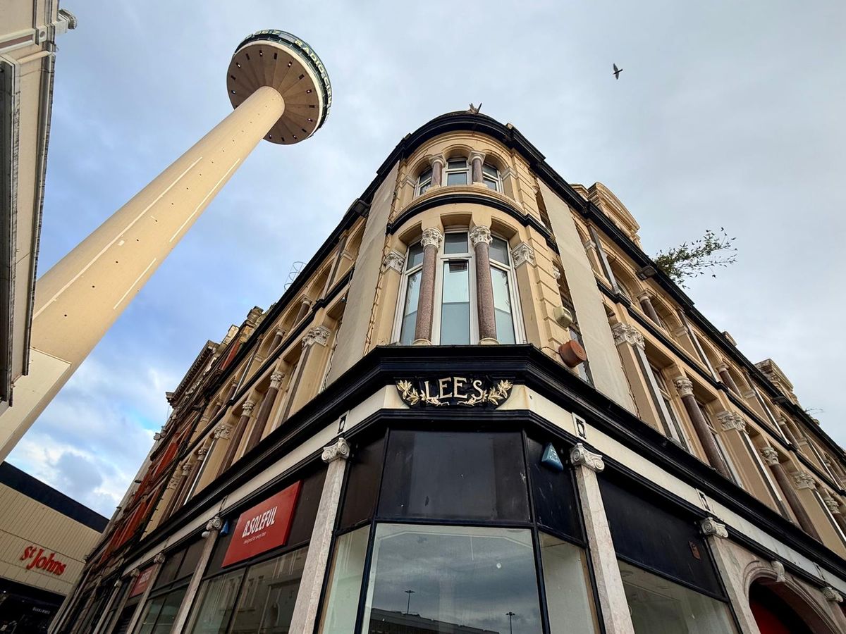 The former George Henry Lee building in Liverpool, located on Basnett Street