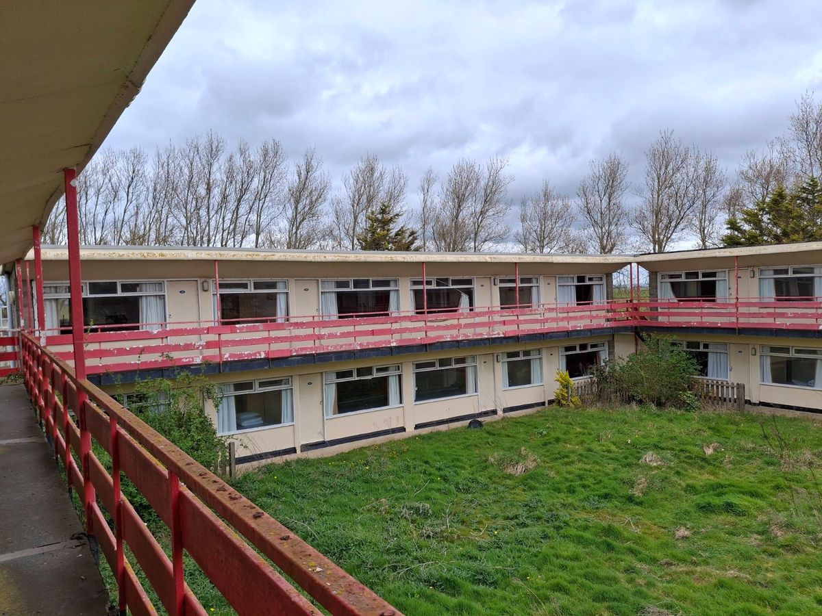 Inside the abandoned Pontins in April 2026