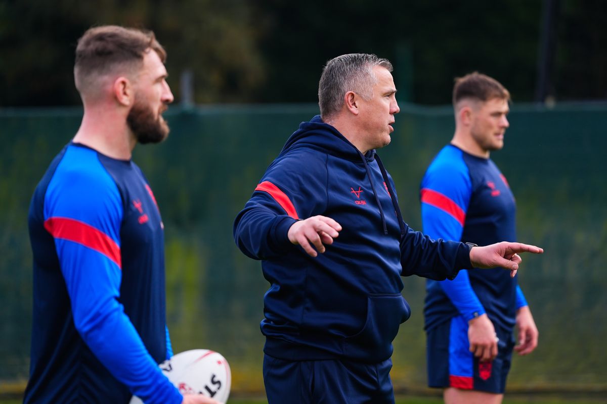 Andy Last in England training.