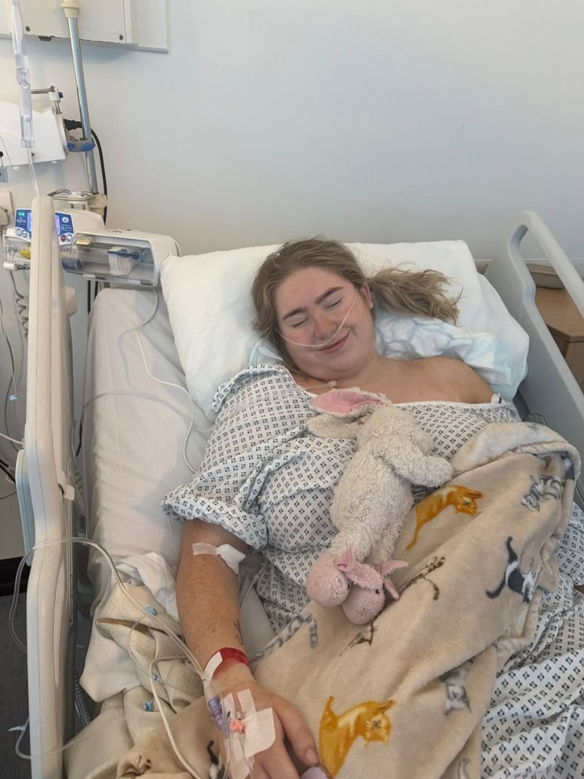 Ellie has undergone multiple operations due to spina bifida, caused when the spine and spinal cord do not develop properly