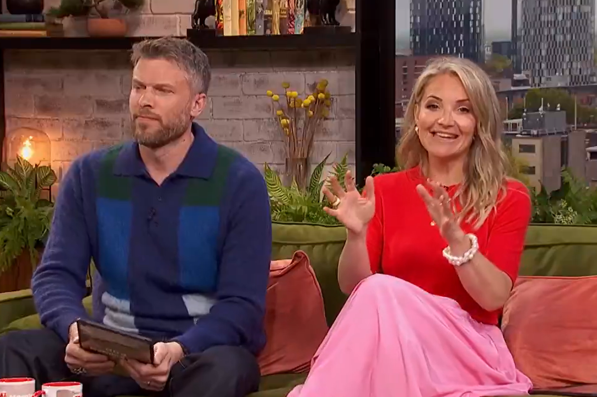Hosts Rick Edwards and Helen Skelton were told by expert Gary Rycroft about his escape