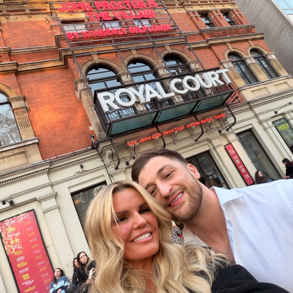 Kerry Katona and boyfriend Paolo