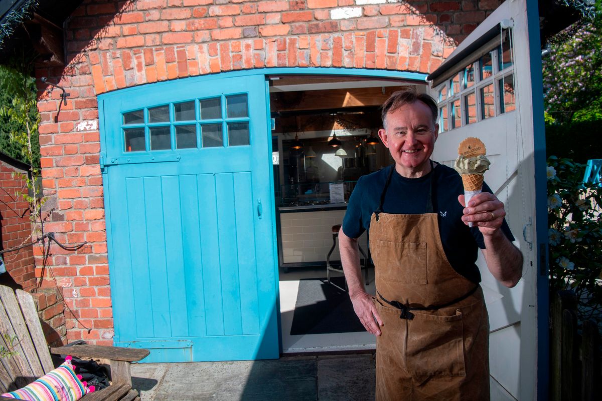 Feature on Il Gelataio Ice Cream and Gareth Church, Llanishen, Cardiff, who makes and sells ice cream from his converted garage.