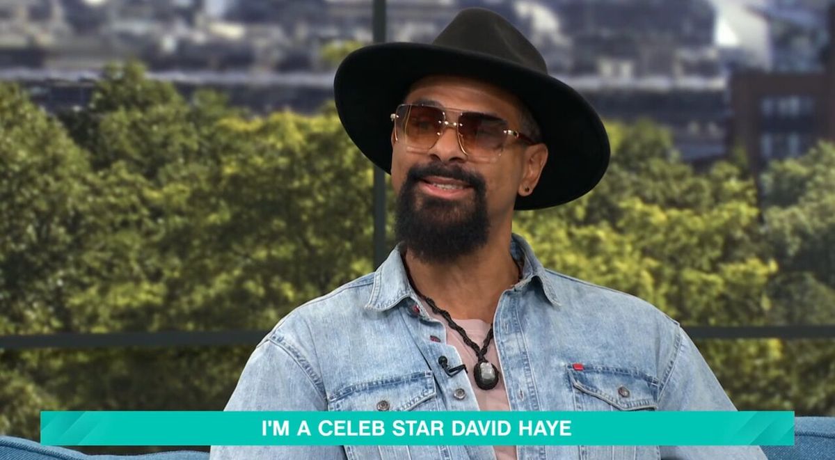 David Haye spoke about the experience on This Morning