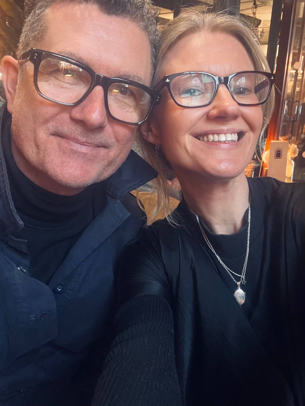 Laura and her husband Jamie