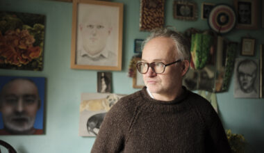 at home with artist Wilfrid Wood