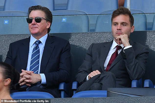 Owners the Friedkins (Dan, left, and son Ryan pictured) want Everton to be among the world's elite clubs