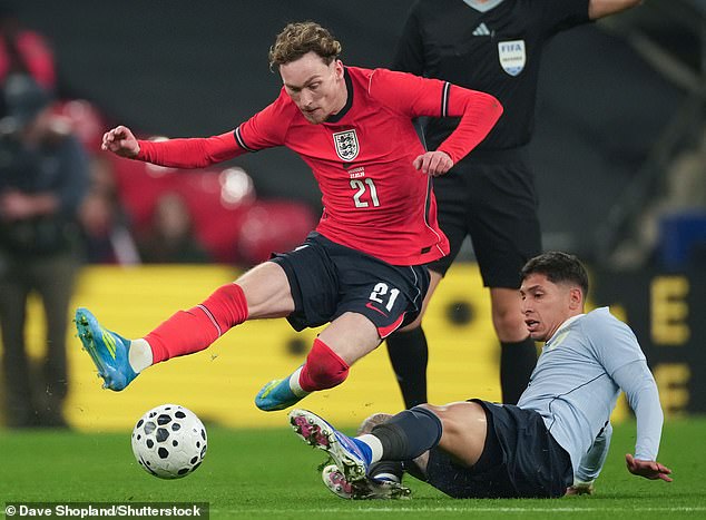 James Garner has been a big beneficiary of the club's upturn in fortunes, winning his first England cap against Uruguay last week