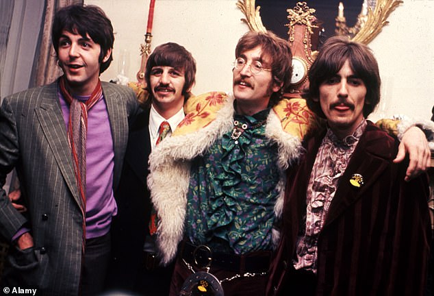 The Beatles founded their own firm Apple Corps in 1968 - they are pictured here in June the previous year. Left to right: Paul McCartney, Ringo Starr, John Lennon, George Harrison