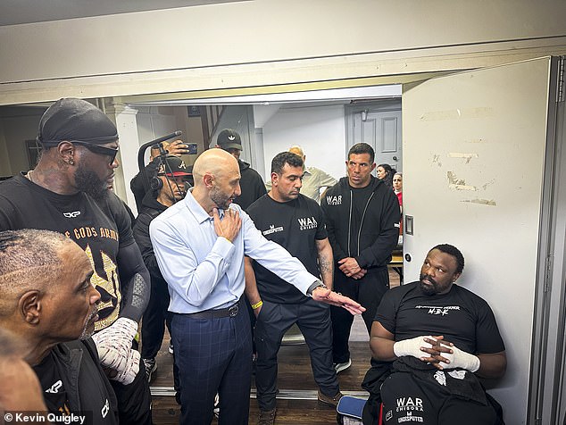 Chisora’s weight on the scales suggests a slugfest rather than skills test. At 266.7lbs he came in not only more than two stones heavier than Wilder but 5lbs the heftiest of his career