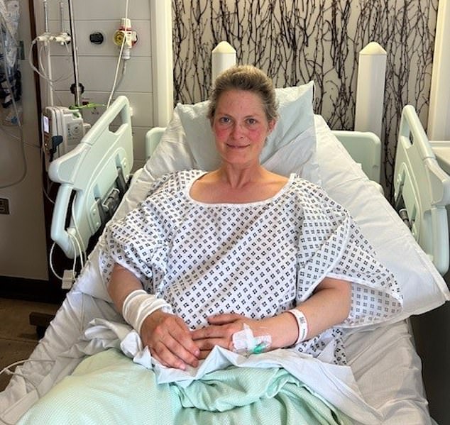 Leeanne Davies-Grassnick, 42, was diagnosed with advanced bowel cancer and the disease spread throughout her liver, making it incurable