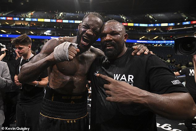 Speaking post-fight, Wilder claimed he stepped off the gas to prevent any damage to Chisora