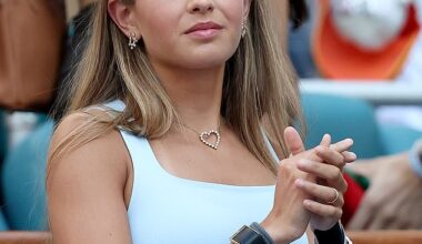 Kai Trump has been seen at Augusta National on Tuesday morning ahead of the Masters