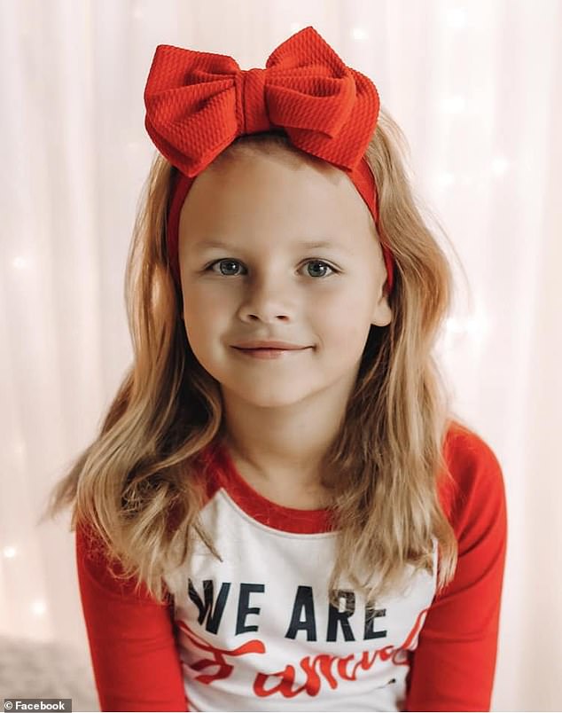 The seven-year-old was kidnapped and strangled on November 30, 2022, by Horner, who was delivering gifts to her family home in North Texas
