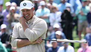 Bryson DeChambeau is chasing his first Masters title at Augusta over the coming days