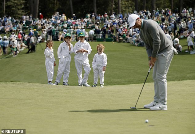 The world's best took part in the Par 3 contest at Augusta National ahead of the first round