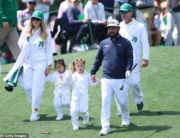 Many players bring their families to Augusta National for events such as the Par 3 Contest