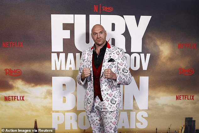Tyson Fury will return to boxing on Saturday night when he takes on Arslanbek Makhmudov