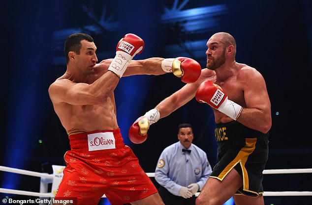 Fury also insisted he is a different fighter compared to his bout against Wladimir Klitschko in 2015 but said he feels like 'I am back to my best'