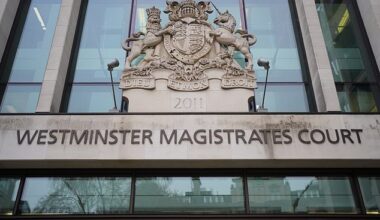 Jermaine Grant, 43, of no fixed address, is due to appear at Westminster Magistrates' Court (pictured, file photo) on Thursday over the charges