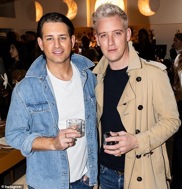 Ollie Locke, pictured left with Gareth, has been talking for months about opening a new nightclub in West London