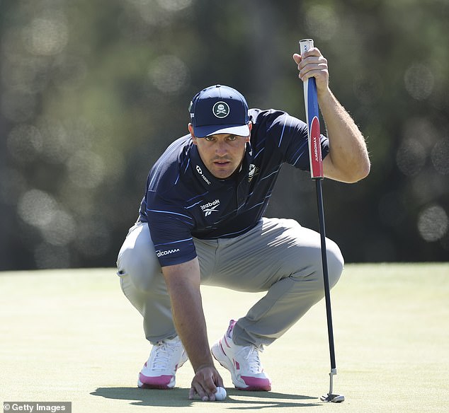 At the time of writing, DeChambeau is nine shots off the leaders, including Rory McIlroy