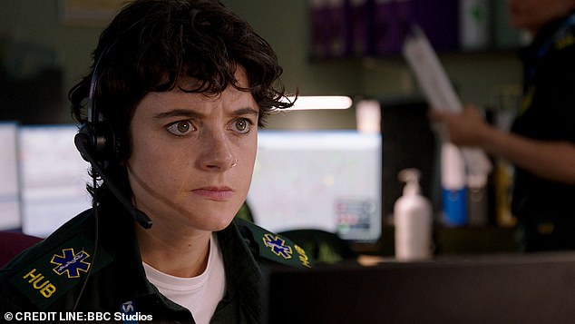 The actress has starred as enthuasistic young paramedic Indie Jankowski in the BBC drama since December 2024