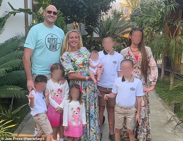 The boxer lives with Paris and his seven children, though leaves them for lengthy periods while he is in camp