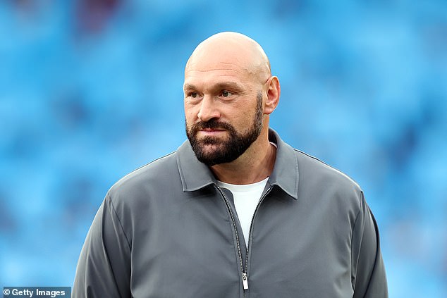 Fury detailed how his family were confronted by a man who scaled their fence and demanded he adopted him