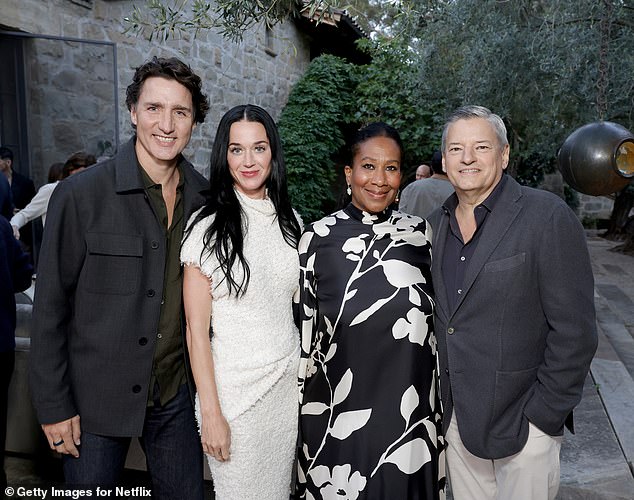 Bloom's ex Katy Perry also attended with her new partner, former Canadian Prime Minister Justin Trudeau