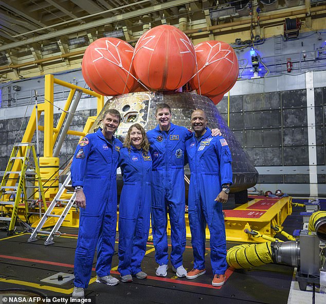 On Friday, astronauts Reid Wiseman, Victor Glover and Christina Koch and Jeremy Hansen, finished a ten-day mission that carried them around the moon