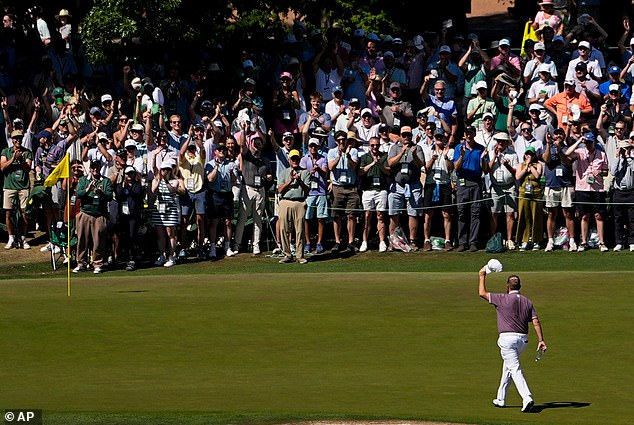 During the Masters there is a strict ban on cameras and phones at Augusta National