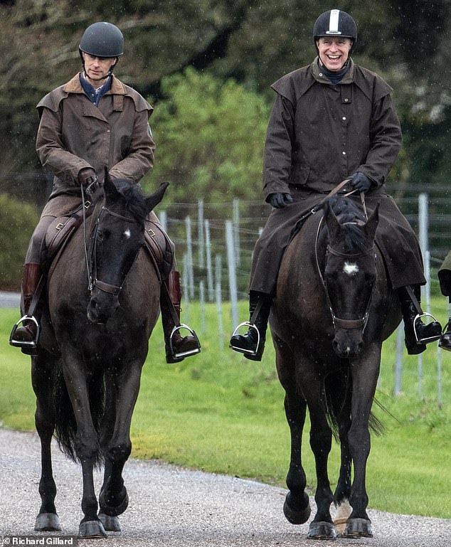 A figure familiar with the situation tells me that Edward's visit to Andrew had more of a ‘pastoral nature’, writes Richard Kay