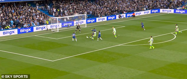 Doku then raced forward to score past Robert Sanchez, killing any chance of a comeback for the hosts