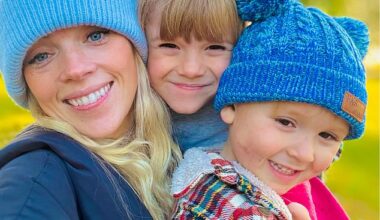 Nine-year-old Jess Hoque, pictured (centre) with his mother, Billie, and brother, Jude, has experienced several episodes of a life-threatening reaction due to a dairy allergy