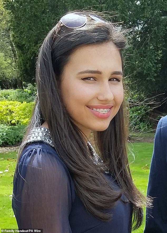 Natasha Ednan-Laperouse, 15, from London, collapsed on a flight to Nice after having an allergic reaction to a Pret A Manger baguette containing sesame