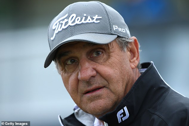 ‘I told him a few things, mostly by text,’ Rotella says. ‘I told him you have a steel will. You do not break. You are strong and, remember, the shot that matters is the next one.'