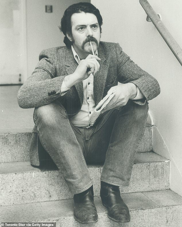 Donat, pictured in 1981, hailed from a showbiz family as the nephew of Oscar-winning English actor Robert Donat and the brother of soap star Peter Donat