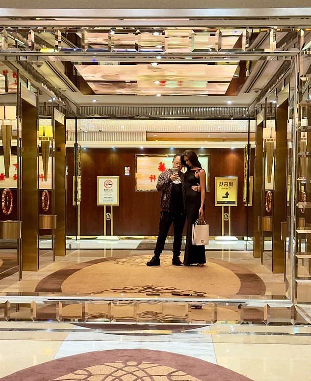 Tong says he 'flew to China' to visit Alice 'when she was living in Guangzhou' ¿ but admits they parted ways shortly after meeting in the flesh