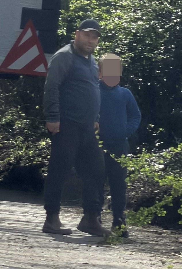 Miles Martin Connors, 45, (pictured) and his family caused chaos when they descended on the picturesque village of Sundridge in Kent over the Easter weekend