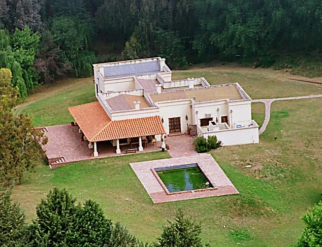 Now, a cousin of the royal who co-owns a farm (pictured) with her in Argentina has told the Daily Mail the reason Fergie went into hiding - because she was protecting her daughters
